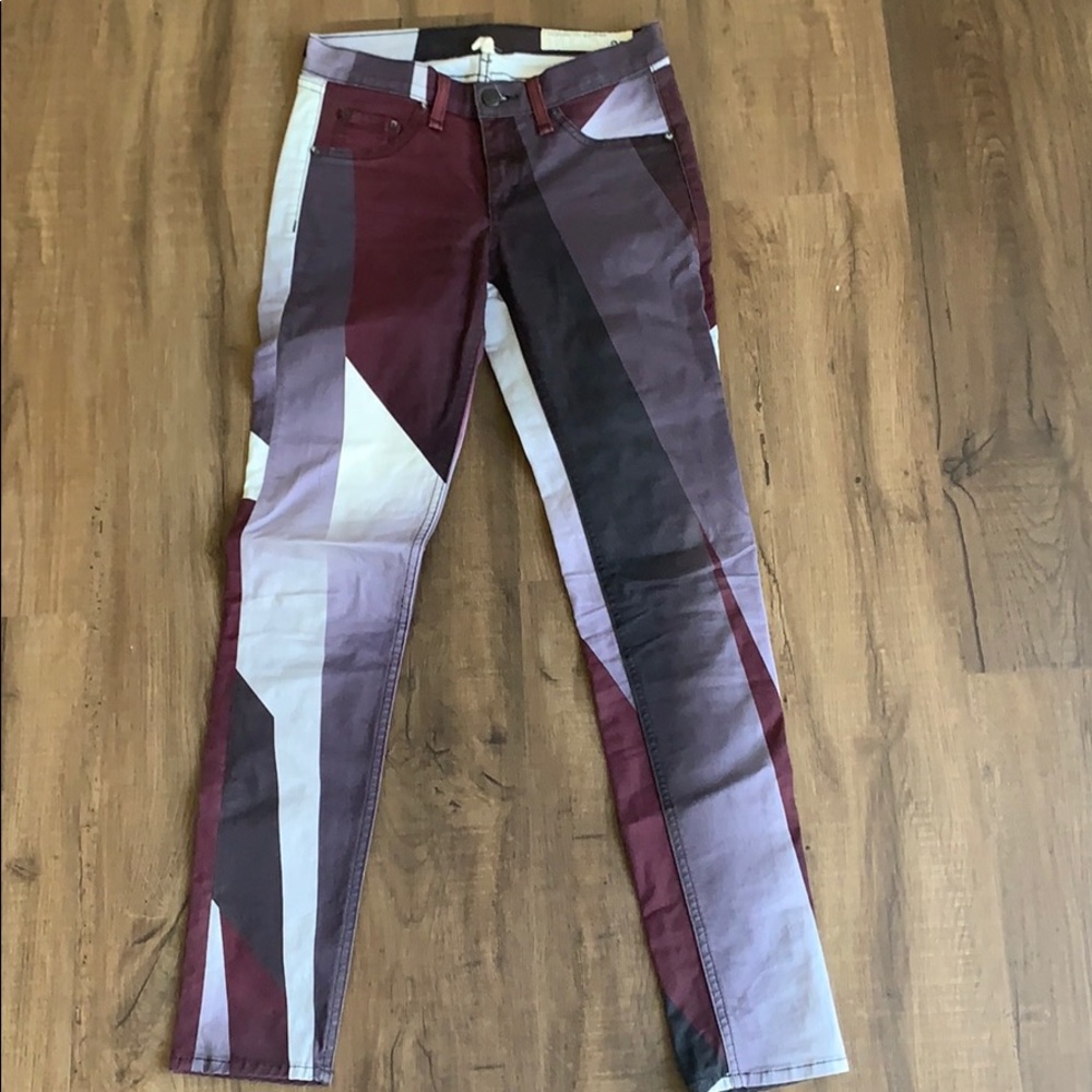 Rag and Bone multicolor jeans